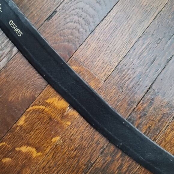 Vintage Morris Moskowitz Black Patent Leather belt - Picture 16 of 16